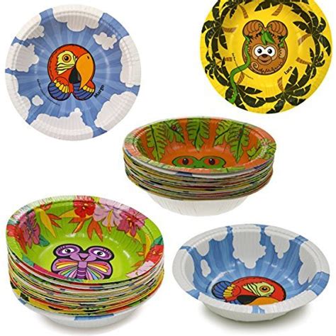 Hefty Animal Plates Hefty Zoo Pals Rainforest Plates 1 Package Of 20