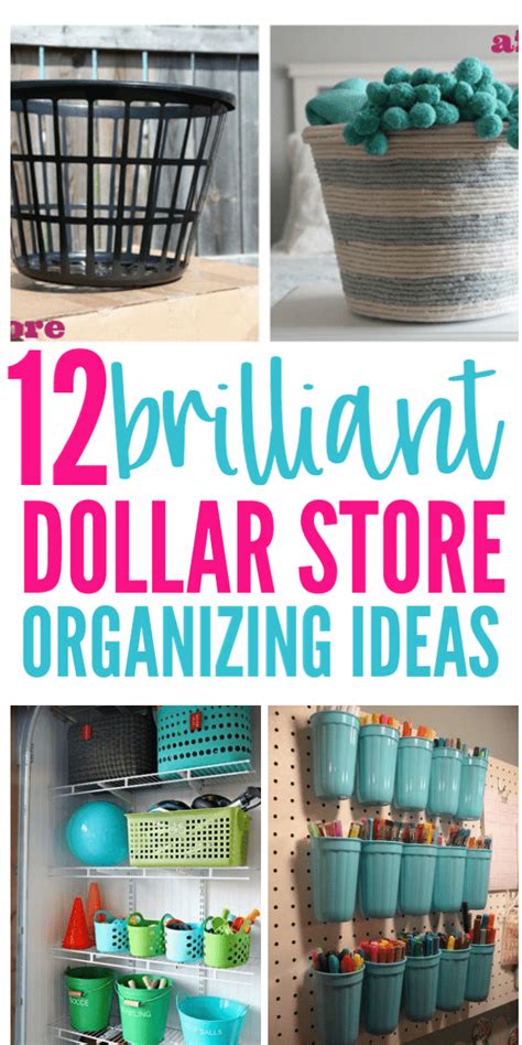 Unbelievable dollar store hacks you have to check out! 12 Dollar Store Organizing Hacks You Must Do Right Now ...