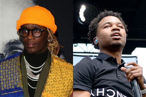 Roddy Ricch Loses 40000 Bet To Young Thug Thugger Wants Him To Xxl