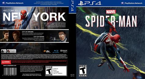 Marvels Spider Man Playstation 4 Box Art Cover By Bulbsy