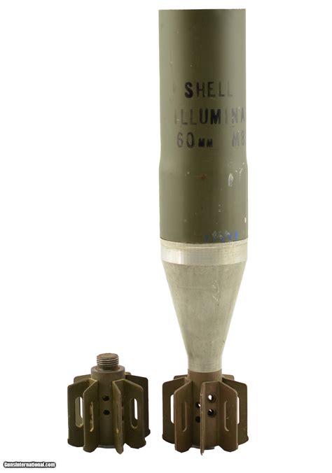 60mm M38 Illumination Mortar Round Vietnam 73 Inert
