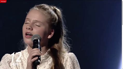 Vytaute 13 Y O Sings Shallow By Lady Gaga In A Semifinal Of