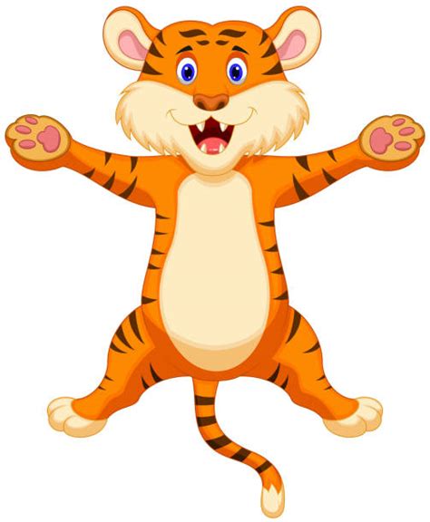 Top 60 Jumping Tiger Clip Art Vector Graphics And