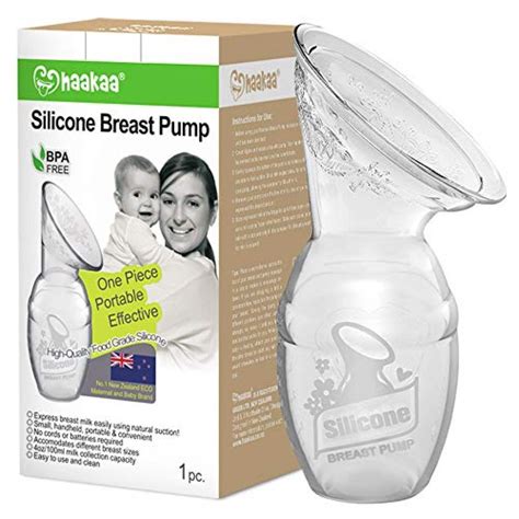 Haakaa Manual Silicone Breastfeeding Pump Milk Saver 4oz100ml — Deals From Savealoonie