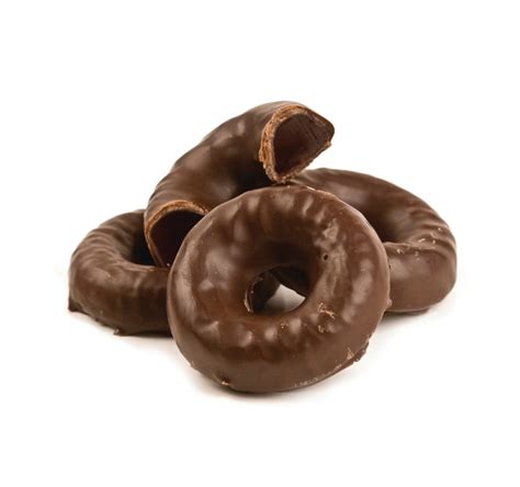 Chocolate Covered Raspberry Jell Rings 5lb