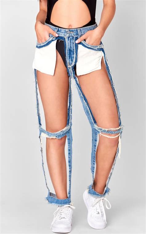 Would You Wear These Php Extreme Cut Out Jeans When In Manila