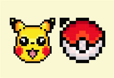 Custom Cursor Cute Pikachu In Pixel Style