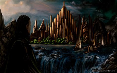 Loki Farewell To Asgard By Darkellaine On Deviantart