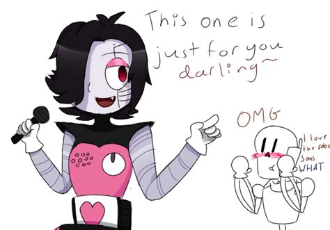 Undertale Mettaton X Papyrus By Trailerparkk On Deviantart