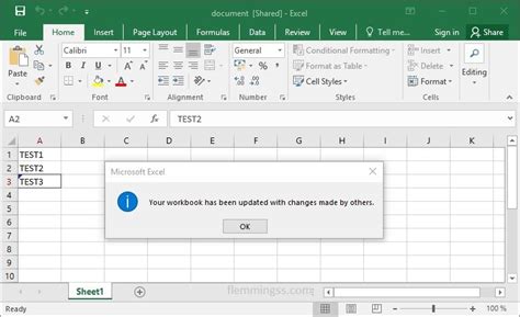 How To Create A Shared Excel Document That Multiple Users Can Edit At