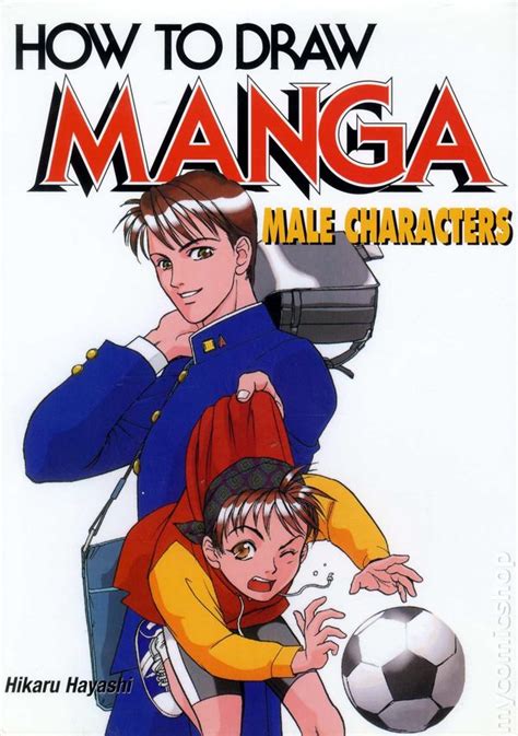 Trace the coin on a sheet of paper. How to Draw Manga Male Characters SC (2002) comic books