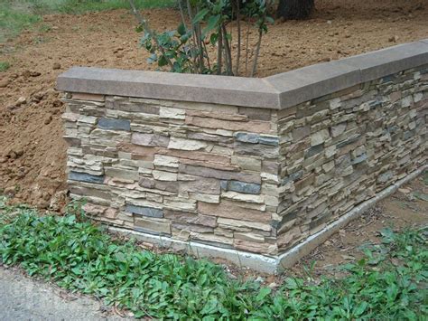 Great Walls Two Outstanding Outdoor Wall Ideas Retaining Faux