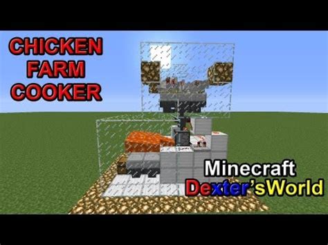Chicken Cooker Farm Minecraft Project