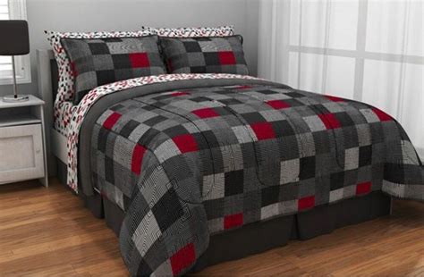 Red comforter sets make a great choice for making your bedroom decor warm and cozy. Minecraft Style Bedding Queen Size Comforter Sheet Set ...