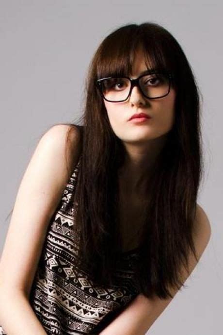 Long layered hairstyles with bangs are now in great demand. long hair with bangs and glasses - Google Search | Long ...