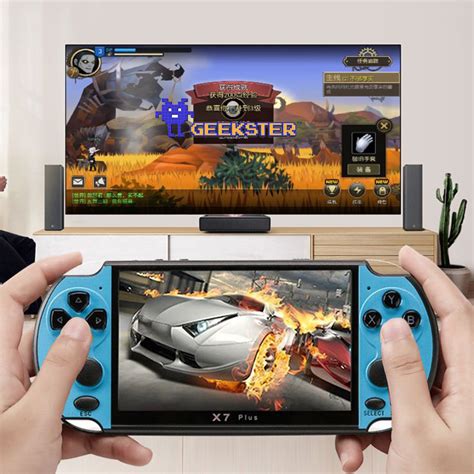 X7 Plus Classic Handheld Game Console With 51 Inch Hd Screen And 8g