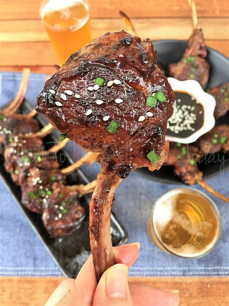 What To Bake Today Honey Miso Glazed Lamb Chop Lollipops