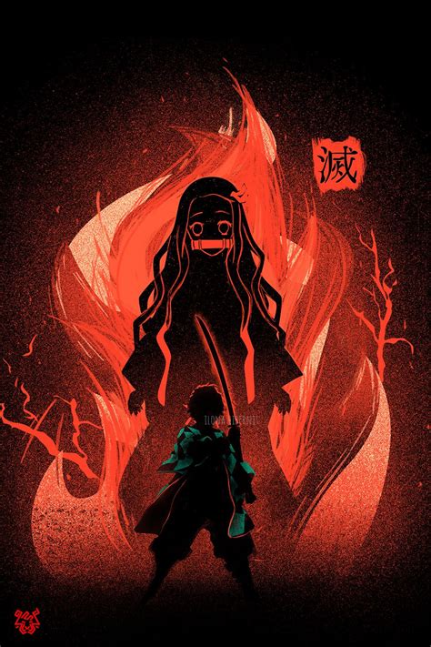 Dance Of The Fire God Poster By Ilona Hibernis Displate Anime