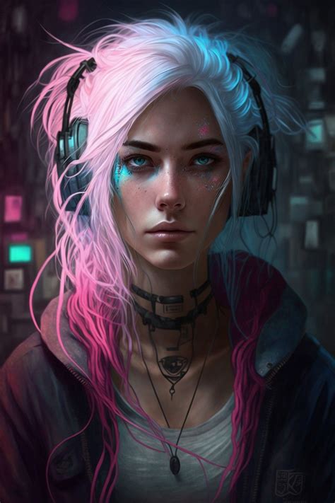 Cyberpunk Female Cyberpunk Girl Cyberpunk Anime Cyberpunk 2077 Alien Female Female Art