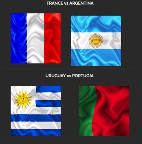Both countries offer a lot for visitors, but accommodation is often cheaper in argentina compared to uruguay ($11 vs. FLAGS - France, Argentina, Uruguay, Portugal - Designed by ...