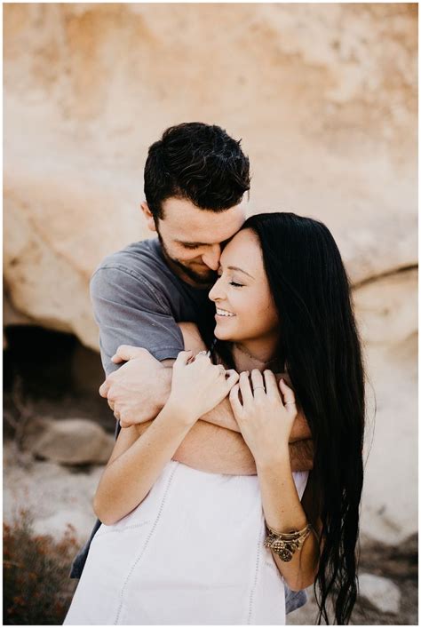 Caitlyn And Zac Couples Session In Joshua Tree California Wedding