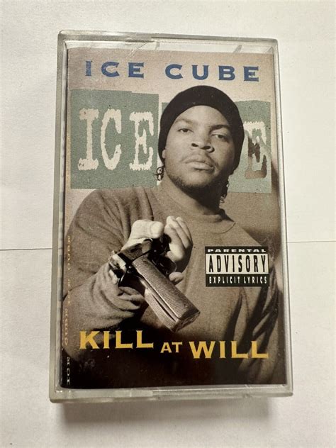 1990 Ice Cube Kill At Will Cassette Priority Records Inc Ebay