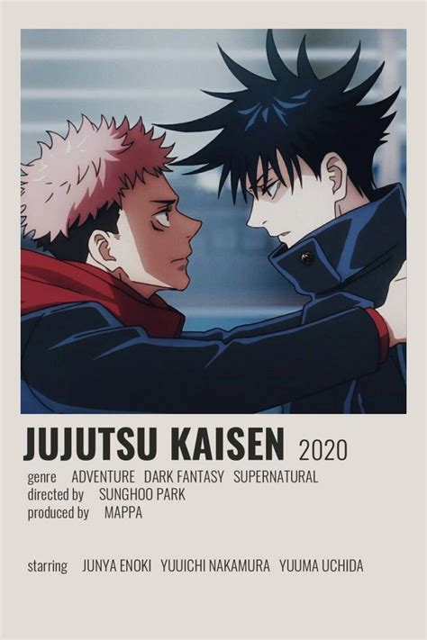 💗jujutsu Kaisen Groovebook🖤 Anime Poster Jujutsu