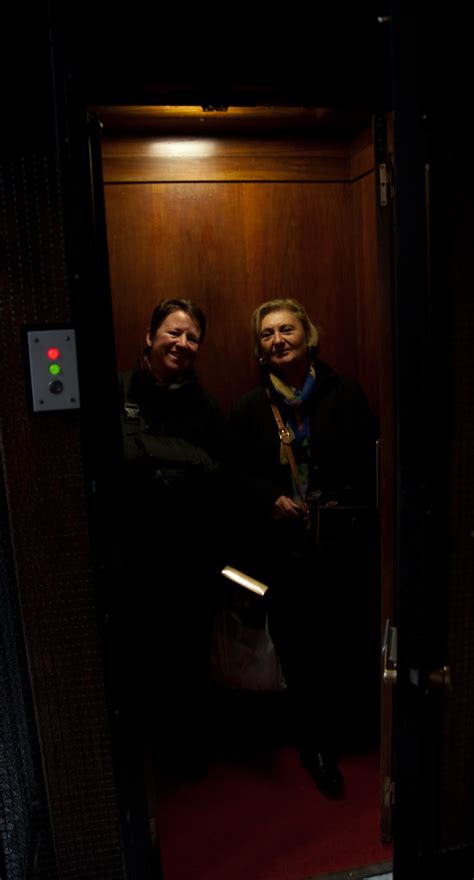 Riding The Tiny Elevator Maya Lucchitta Flickr