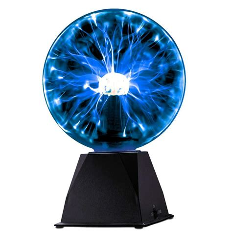 Kicko Kicko Blue Plasma Ball 7 Inch Nebula Thunder Lightning