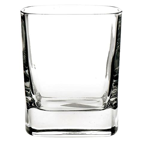 Strauss Square Base Double Old Fashioned Tumblers 102oz 290ml