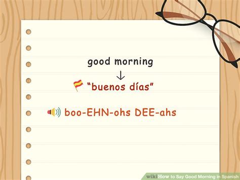 How To Say Good Morning In Spanish Good Morning In Spanish