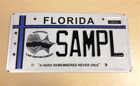 Florida Fallen Law Enforcement Officers Specialty License Plate