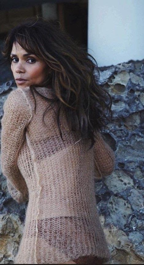 Halle Berry Fashion Halle Berry Sweater Dress