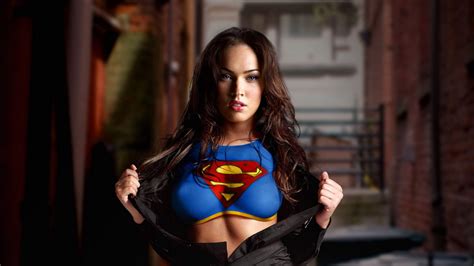 3840x2160 Megan Fox As Supergirl 4k Hd 4k Wallpapers Images