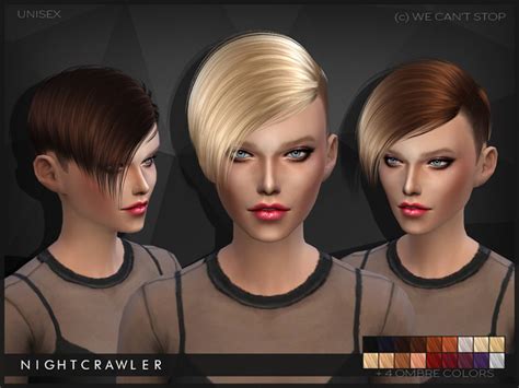 We Cant Stop Hair By Nightcrawler At Tsr Sims 4 Updates