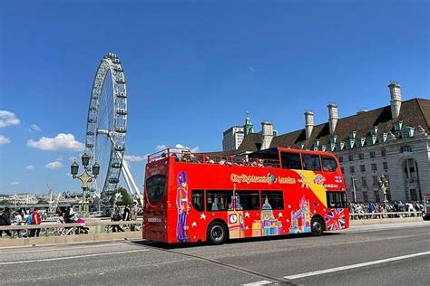 2023 City Sightseeing London Hop On Hop Off Bus Tour