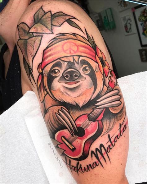 30 Cute Sloth Tattoos For You To Enjoy Style Vp Page 7