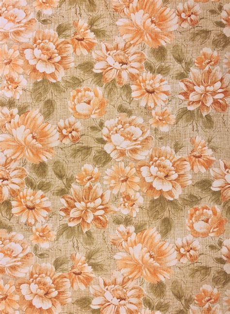 Vintage Floral Peach Wallpapers Wallpaper Cave