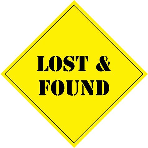 Lost And Found Clipart Full Size Clipart 3625974 Pinclipart