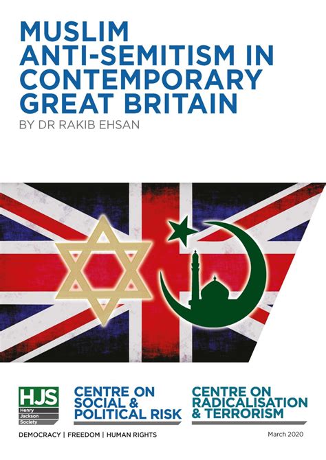 British Muslim Anti Semitism Henry Jackson Society