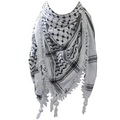 Palestinian Keffiyeh Palestinian Shemagh Black And White Alaqsa شماغ فلسطين كوفية Ebay