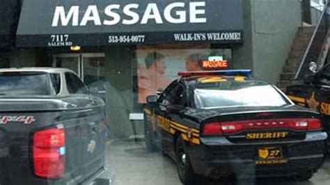 Sheriff 4 Busted For Prostitution At Cincinnati Area Massage Parlors