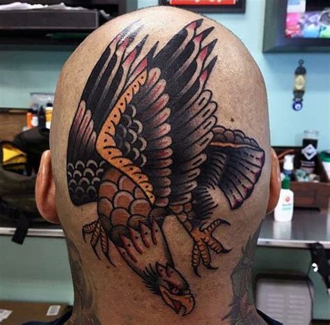 100 Head Tattoos For Men - Masculine Ink Design Ideas