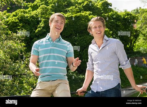 Two Guys Hanging Out Outdoors Hi Res Stock Photography And Images Alamy