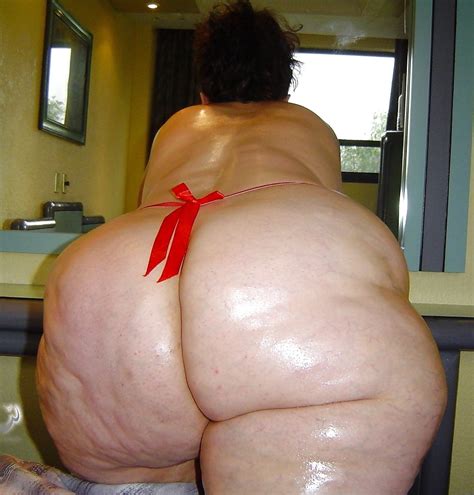 Granny BBW Huge Butt Big Cellulite Ass 48 Imgs XHamster