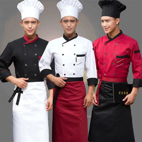 New Arrival Long Sleeved Autumn Hotel Chef Uniform Chef Jacket Wear Double Breasted Chef