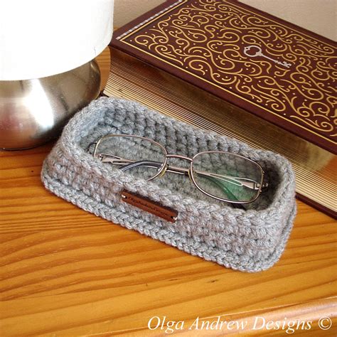 rectangular eyeglasses tray soft bedside eyeglass holder etsy