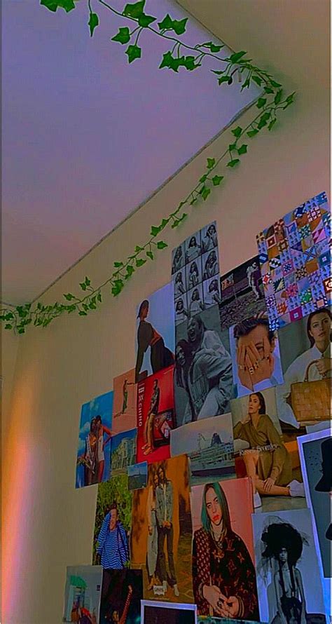 aesthetic room inspo wall collage ideas in 2020 | Indie room decor