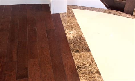 Hardwood transition for joining ceramic floor tile with vinyl flooring. Transition hardwood flooring - Carpet, Laminate, Vinyl ...