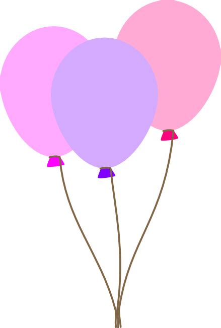 Cartoon Birthday Balloons Clipart Free Download On